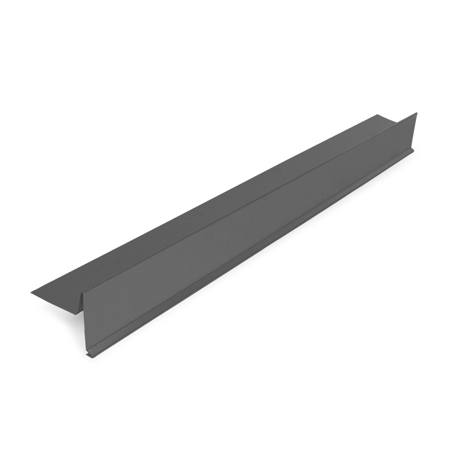 COVERNIT Štítové lemování bez vodní drážky UNI, RAL 7024 grafit 1200 mm COVERNIT Štítové lemování bez vodní drážky UNI, RAL 7024 grafit 1200 mm