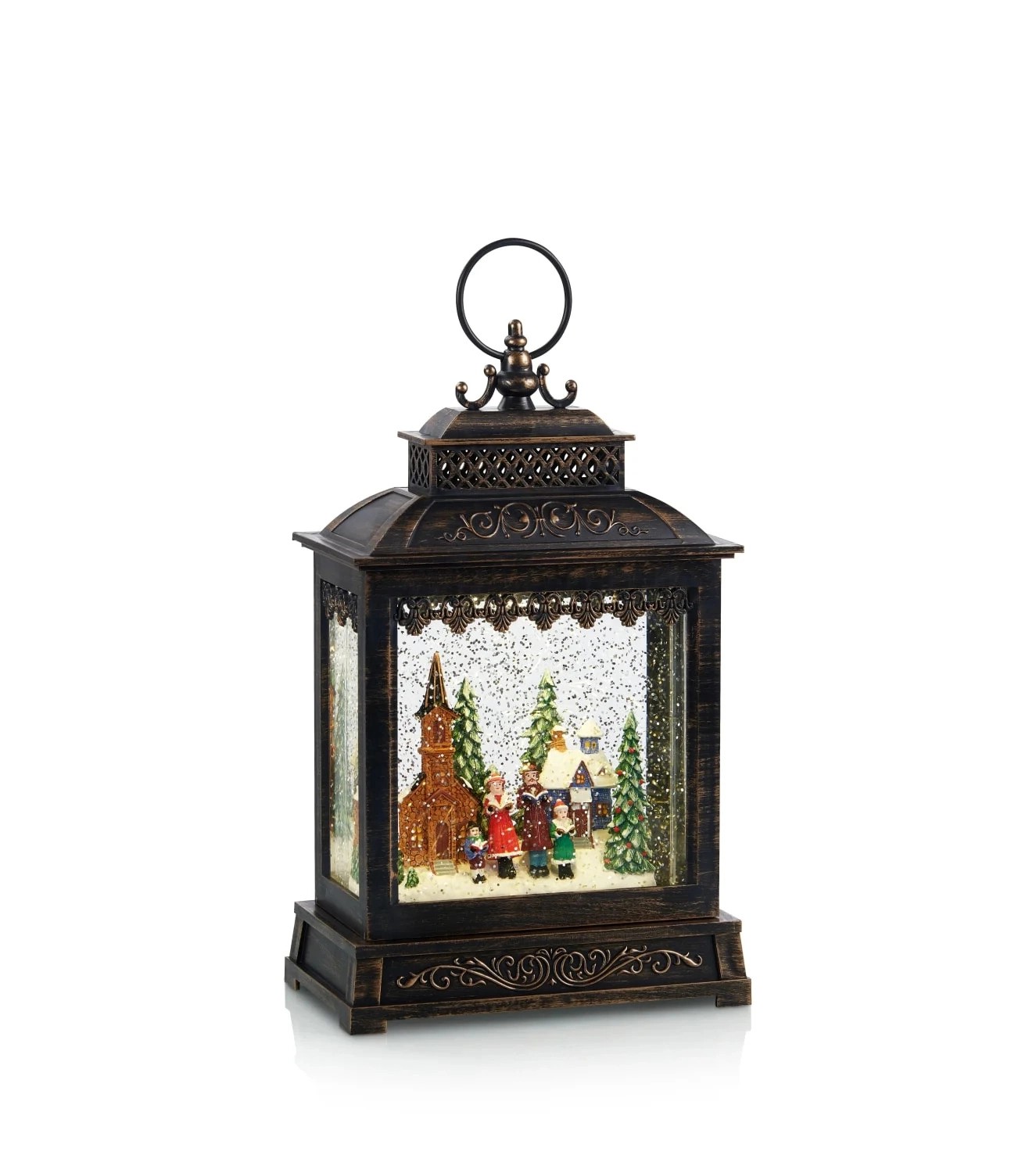 Markslöjd Dekorace lucerna RICKARD, LED, antická hnědá, 28 x 17 x 8,5 cm Markslöjd Dekorace lucerna RICKARD, LED, antická hnědá, 28 x 17 x 8,5 cm