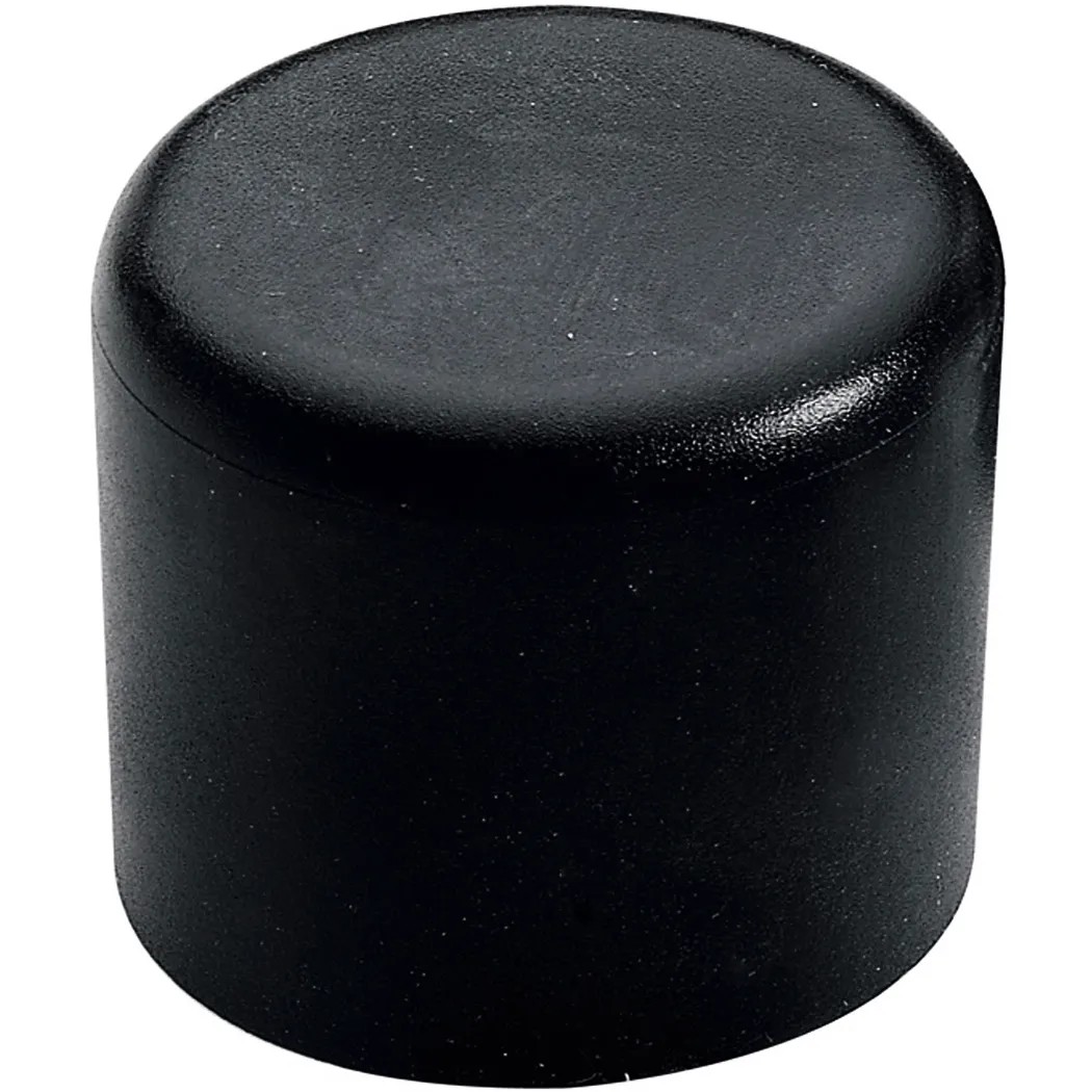 Černá krytka Hettich pro kulaté trubky, Ø 30 mm, pro ochranu podlah. Černá krytka Hettich pro kulaté trubky, Ø 30 mm, pro ochranu podlah.
