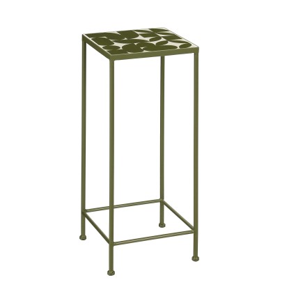 Mica Decorations Odkládací stolek Bologna, zelená, 28 x 28 x 67 cm Mica Decorations Odkládací stolek Bologna, zelená, 28 x 28 x 67 cm