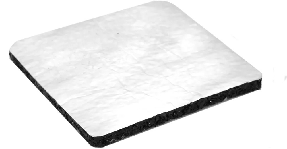 GS Terrassen Gumová podložka s hliníkovou vrstvou, 48 ks, 8 x 60 x 90 mm GS Terrassen Gumová podložka s hliníkovou vrstvou, 48 ks, 8 x 60 x 90 mm