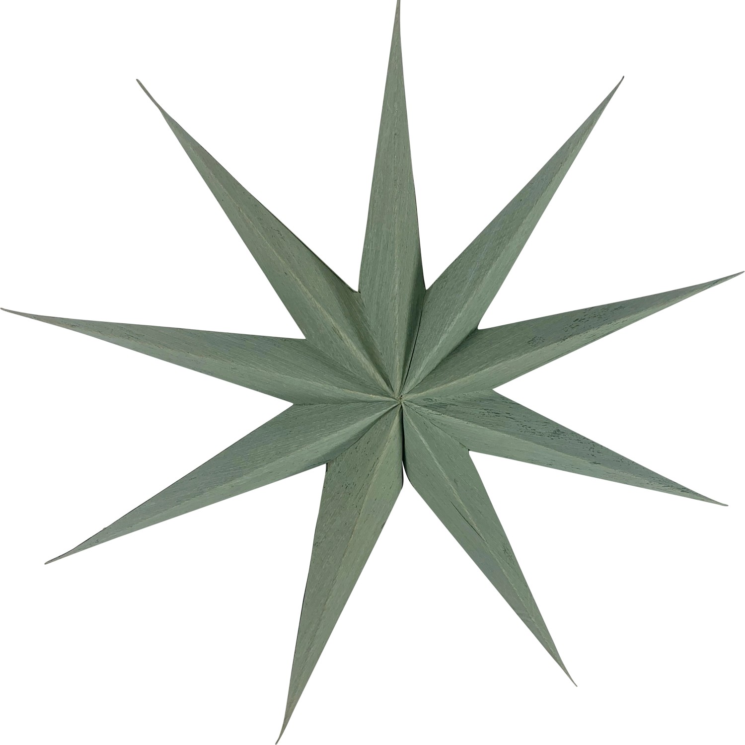 Boltze Home Závěsná dekorace hvězda Kassia, šedo-zelená, pr. 9 cm Boltze Home Závěsná dekorace hvězda Kassia, šedo-zelená, pr. 9 cm