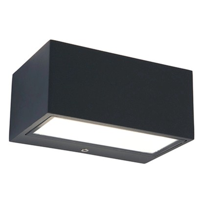 LUTEC LED nást. svítidlo GEMINI tm. šedé 10,5W 700lm 4000K IP54 65x140x89mm LUTEC LED nást. svítidlo GEMINI tm. šedé 10,5W 700lm 4000K IP54 65x140x89mm