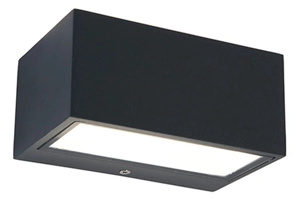 LUTEC LED nást. svítidlo GEMINI tm. šedé 10,5W 700lm 4000K IP54 65x140x89mm LUTEC LED nást. svítidlo GEMINI tm. šedé 10,5W 700lm 4000K IP54 65x140x89mm