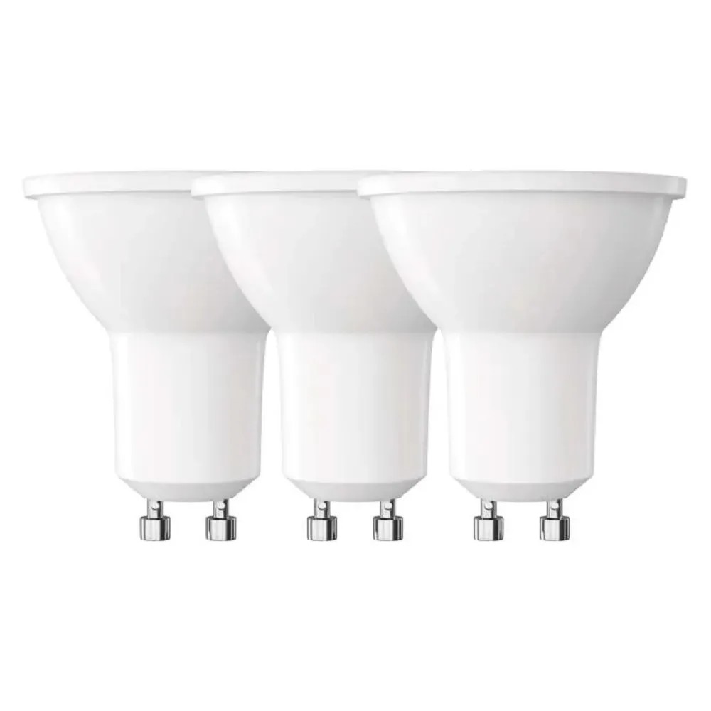 EMOS LED žárovka Classic MR16, GU10, 7 W (60 W), 806 lm, 4000 K, 3 ks EMOS LED žárovka Classic MR16, GU10, 7 W (60 W), 806 lm, 4000 K, 3 ks