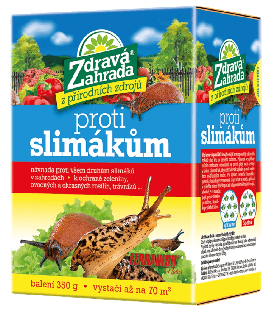 Zdravá zahrada Proti slimákům Ferranish Natur 350 g koupit v OBI