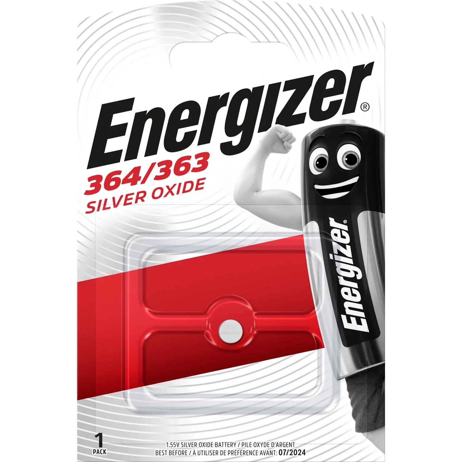 Energizer Hodinková baterie 364/363, 1,5 V, 1 ks