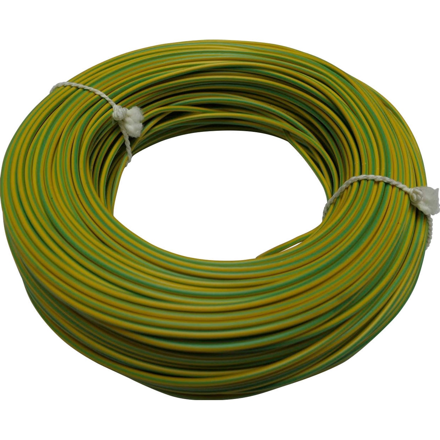 Silový vodič H07V-K 1,5, zeleno-žlutá - metráž