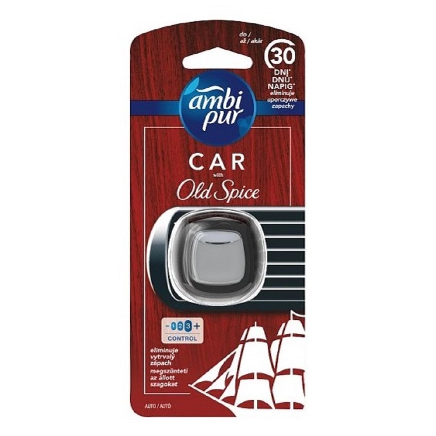 Ambi Pur Vůně do auta CAR Jaguar Old Spice 2 ml