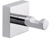 tesa Koupelnový háček na ručník Ekkro, chrom, 39 x 39 x 52 mm