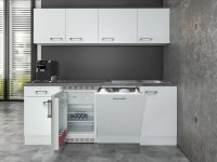 Flex-Well Kuchyně Joelina 210 cm/typ 7 - lednice/myčka