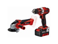Einhell Sada akumulátorového nářadí TE-TK 18/2 Li Kit (CD+AG)