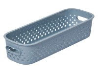 SmartStore Úložný koš Essence Slim modrý 29,5 x 10 x 6,5 cm, 1,3 l