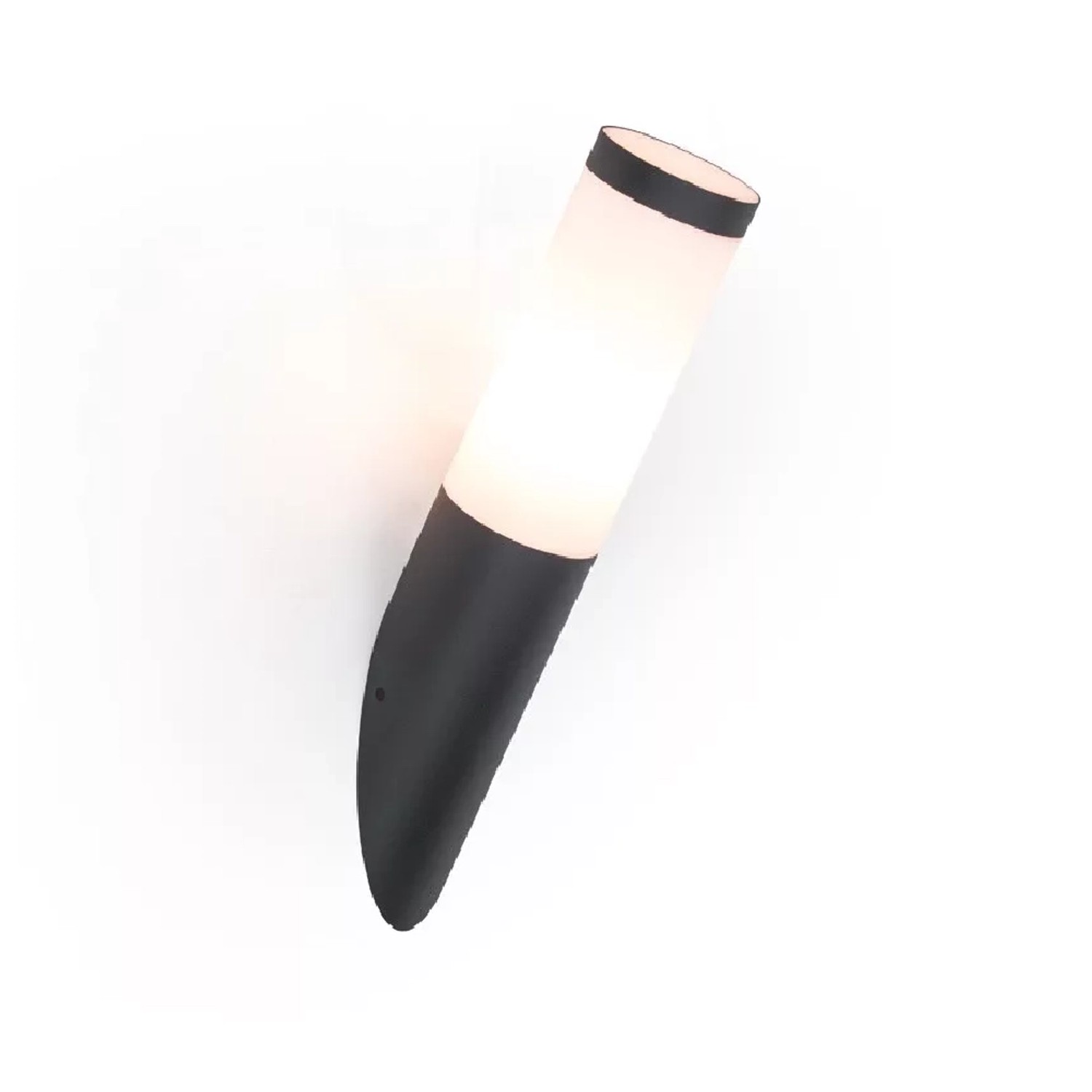 LUTEC Venkovní nástěnné svítidlo STELO tmavě šedé 1 x E27 max. 15W pr.7,6x37,6cm