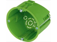 Elektroinstalační krabice do dutých stěn průměr 68 mm x 50 mm IP30 zelená