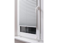 STUZA Plisé roleta EasyFix, bílá, 40 x 80 cm