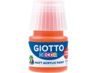 GIOTTO Akrylová barva Decor Acrylic MATT oranžová, 25 ml GIOTTO Akrylová barva Decor Acrylic MATT oranžová, 25 ml
