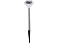 GLOBO LED solarní svítidlo nerez/plast 3 ks