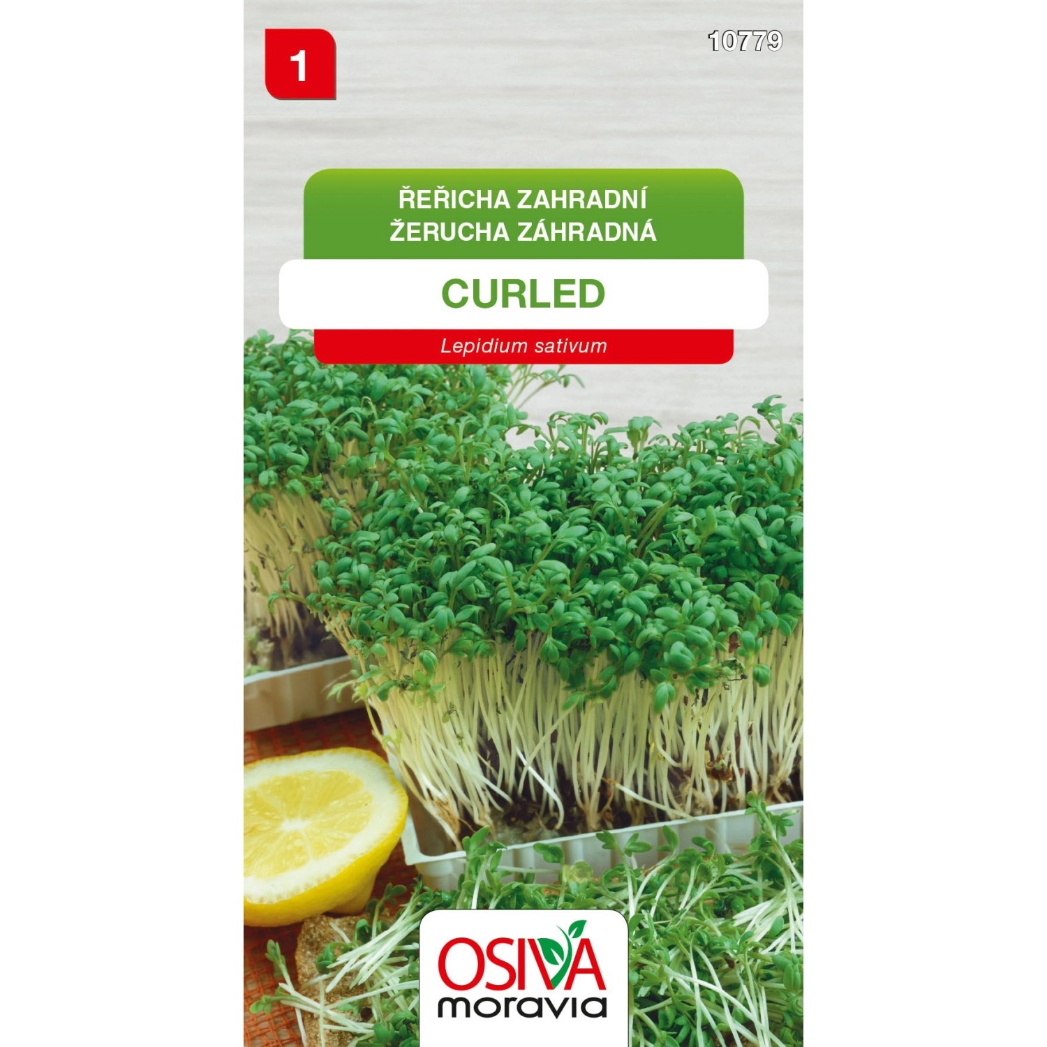 Semínka Řeřicha zahradní Curled (Lepidium sativum)