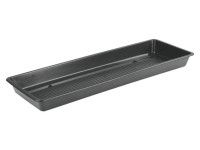 Gardenico Miska pod truhlík Extra Flor antracit 60 cm