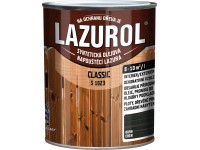 LAZUROL Lazura na dřevo CLASSIC S1023, 0099 eben 750 ml LAZUROL Lazura na dřevo CLASSIC S1023, 0099 eben 750 ml
