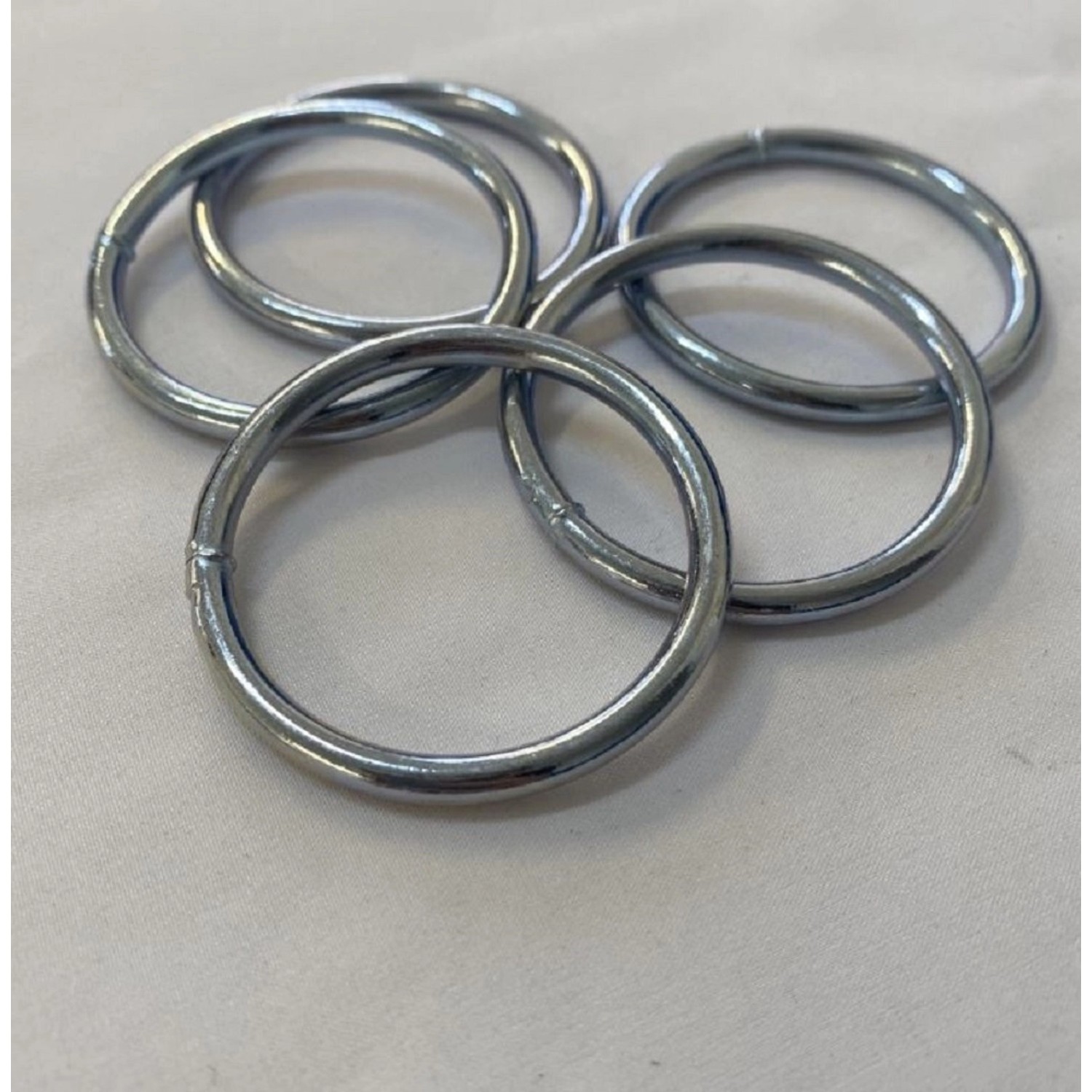 Massag Kroužek na klíče M-40615/20, pr. 20 mm, nikl, 10 ks