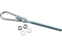 SwingKing Houpačkový hák s karabinou, M12 x 14 cm