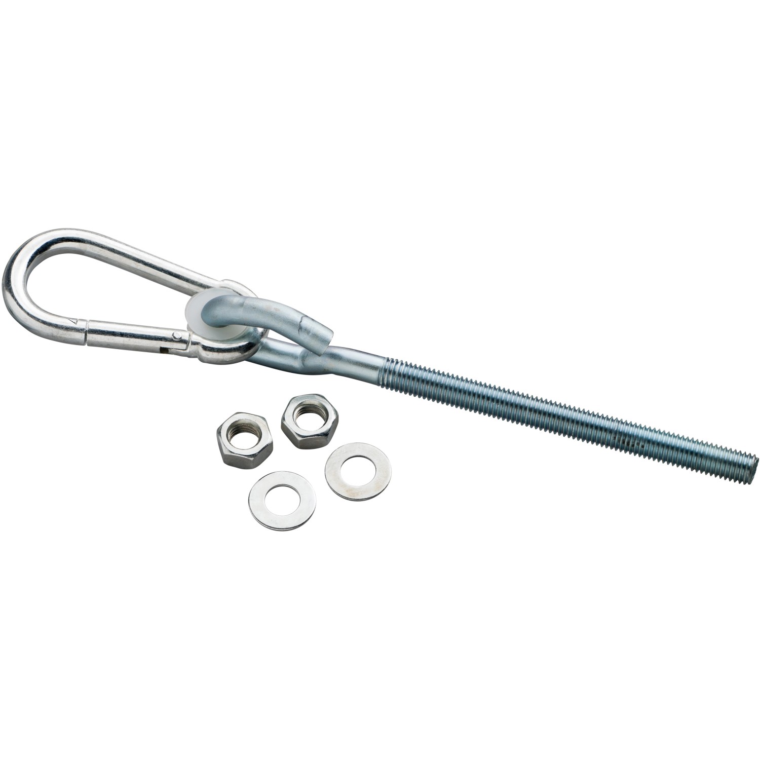 SwingKing Houpačkový hák s karabinou, M12 x 14 cm