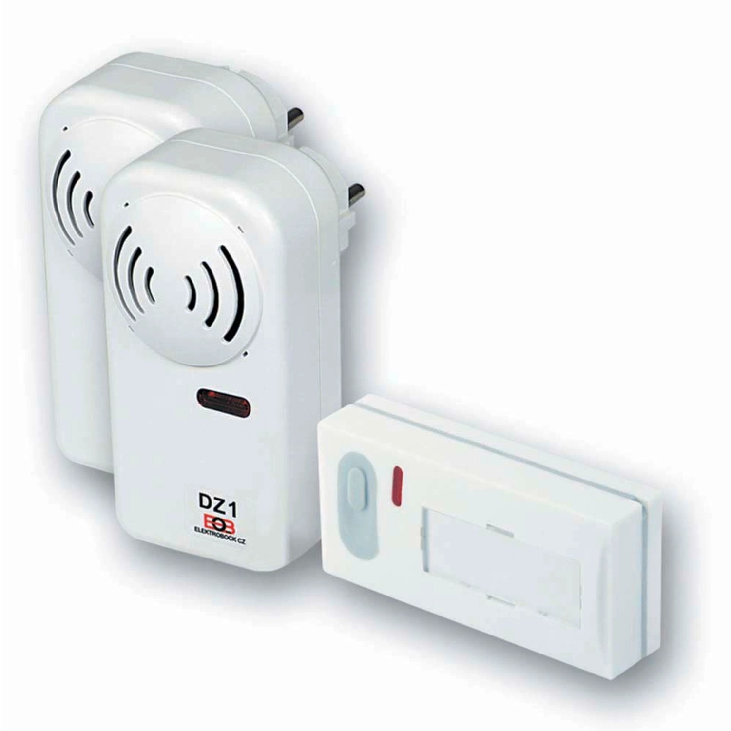 Bezdrátový zvonek DZ 2-1 se dvěma přijímači