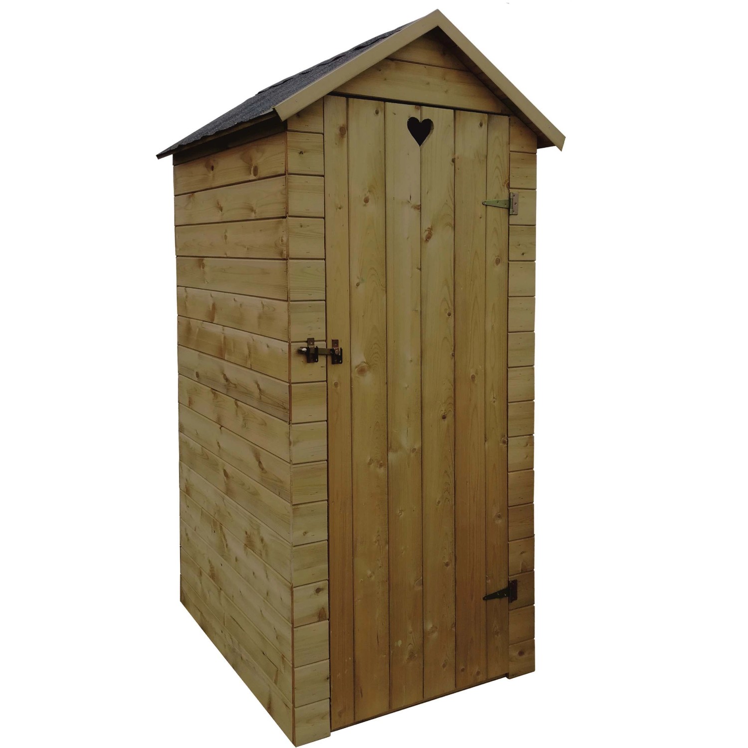 Zahradní dřevěný záchod 205 x 80 x 93 cm