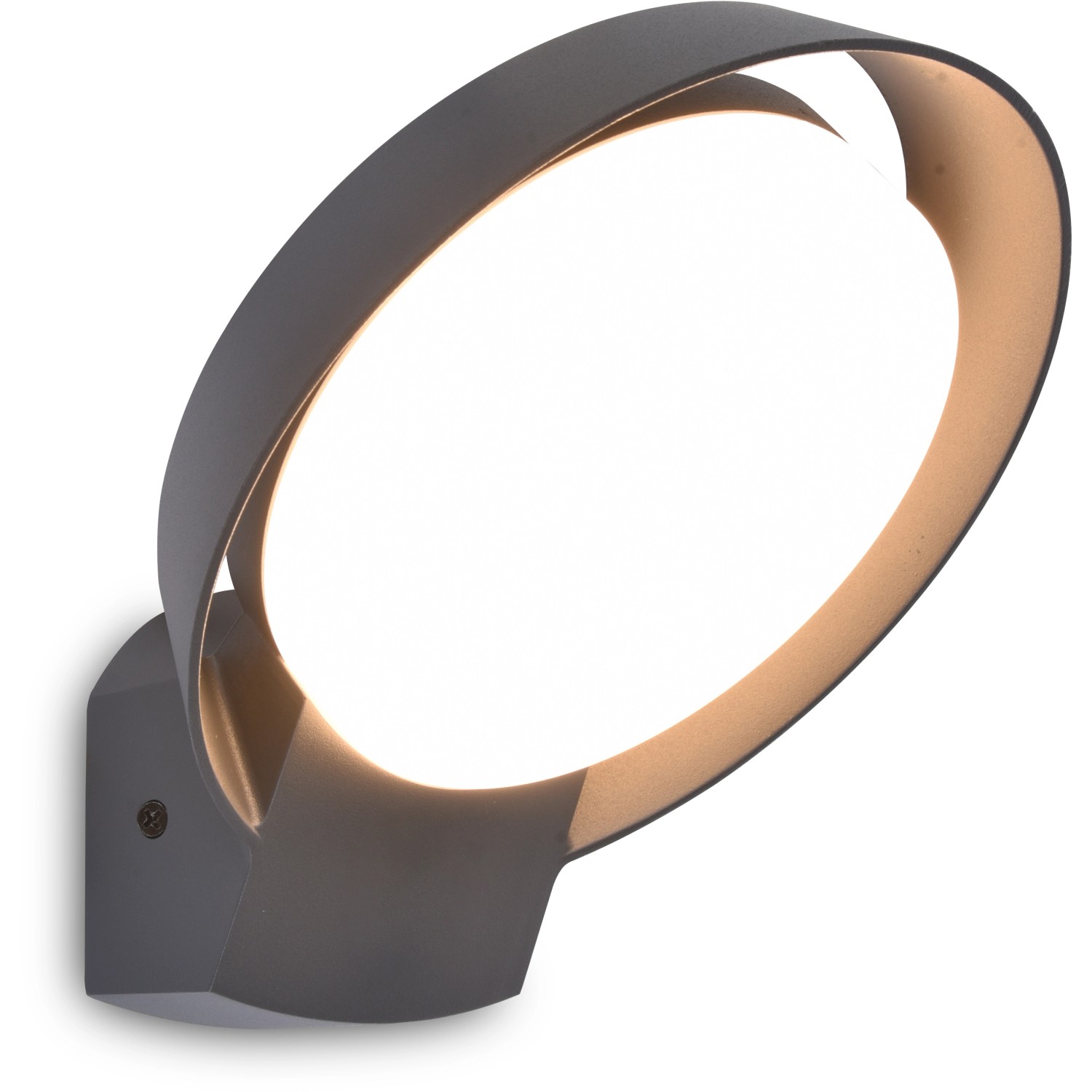 Lutec POLO LED venkovní nástěnné svítidlo, tmavě šedé