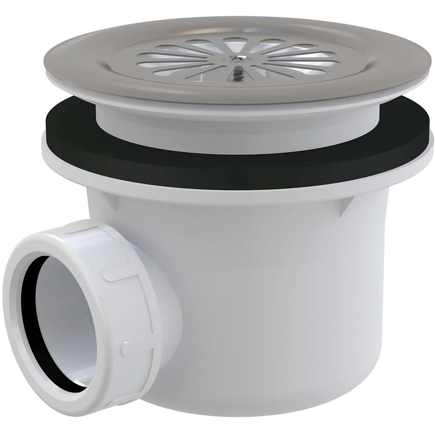 Sifon vaničkový Alca A48 s nerezovou mřížkou