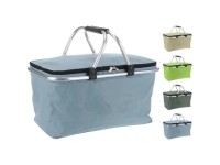 Koopman Nákupní košík skládací z polyesteru, různé druhy, 48 x 28 x 24 cm