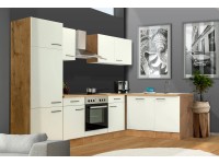 Flex-Well Kuchyně Vintea 280x170 cm/typ2-lednice/trouba/var.deska/digestoř/myčka