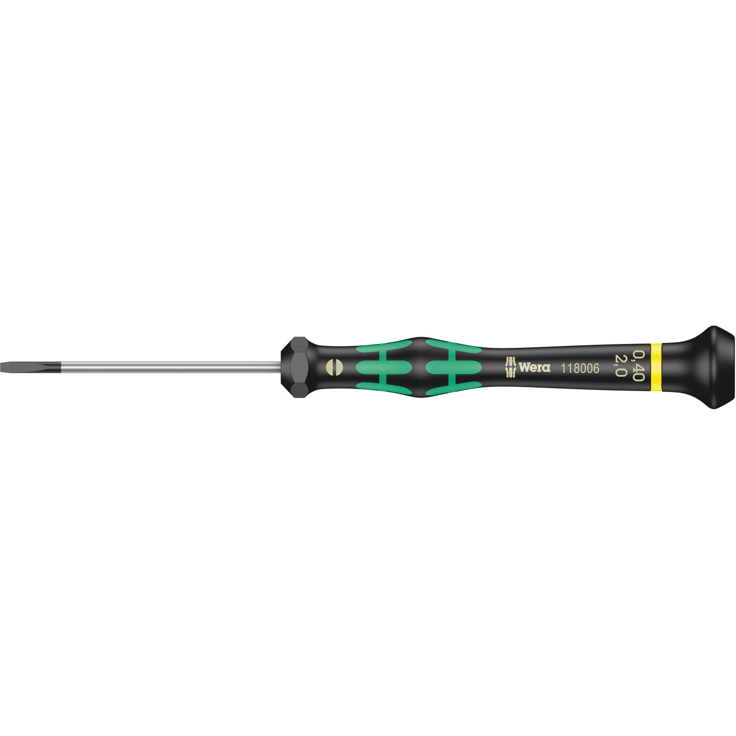 Wera Plochý šroubovák pro elektroniku 2035 Micro, 2 x 60 mm
