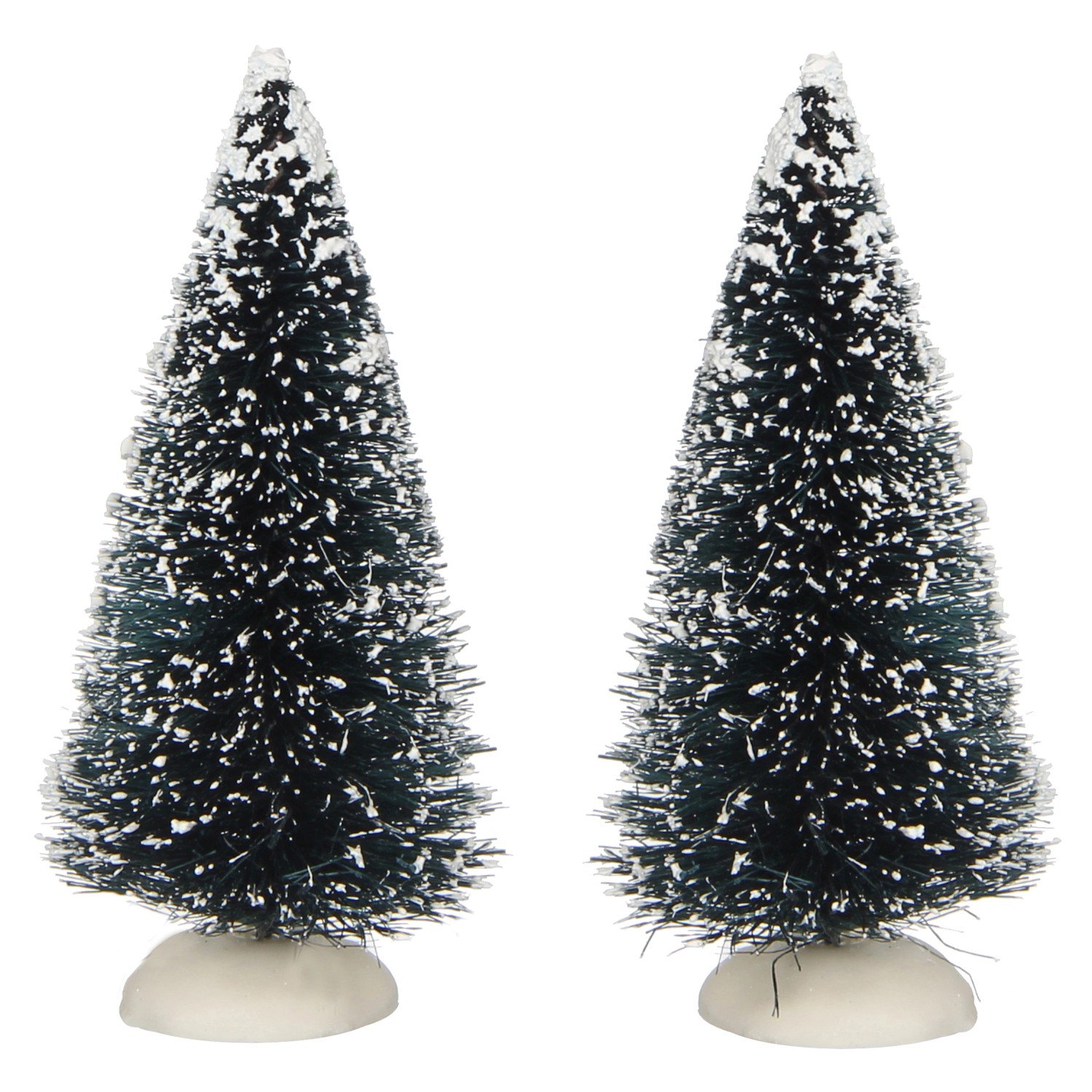 Luville Zasněžené jehličnaté stromečky, 2 ks, pr. 4 x 10 cm