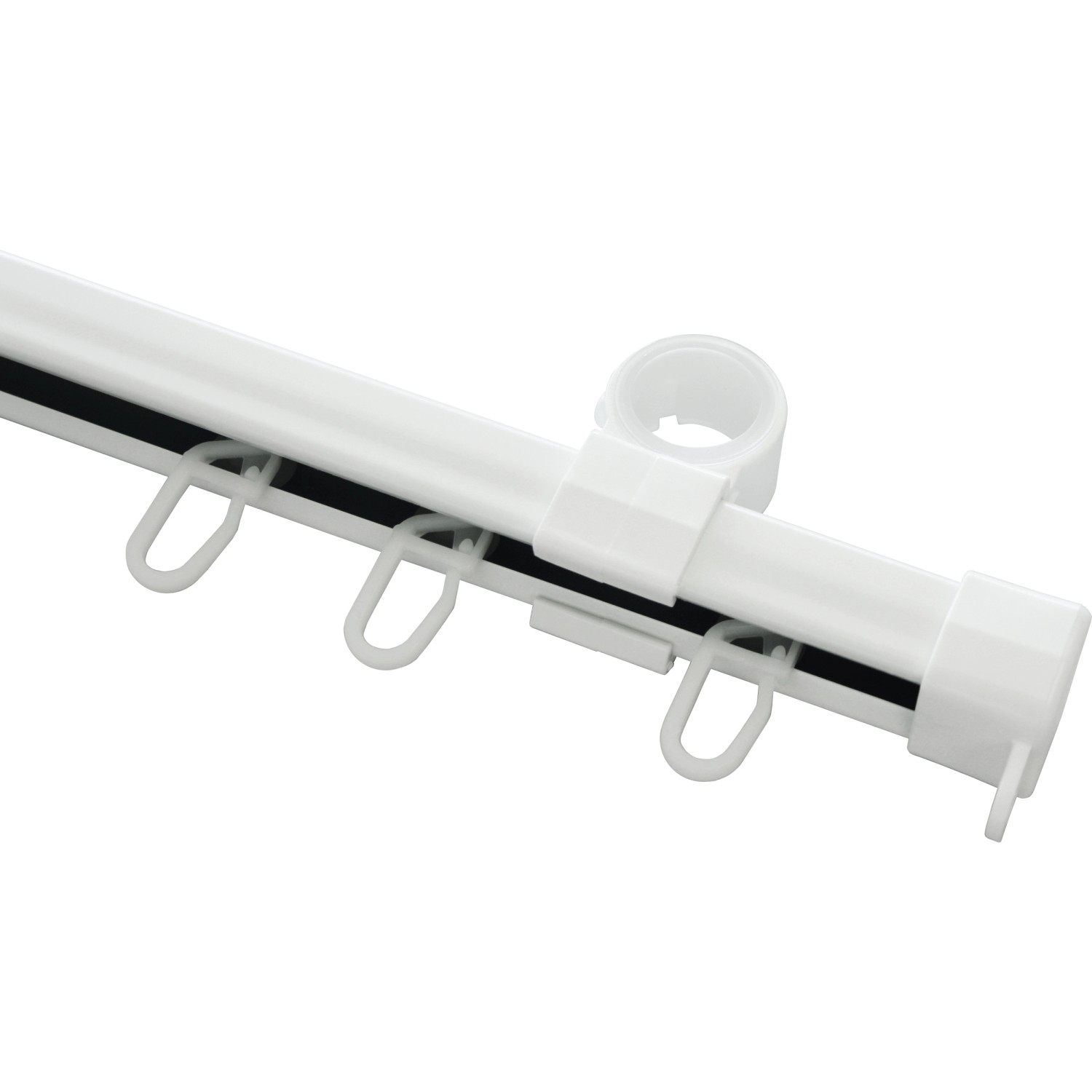 Gardinia U kolejnička kov bílá 110 cm