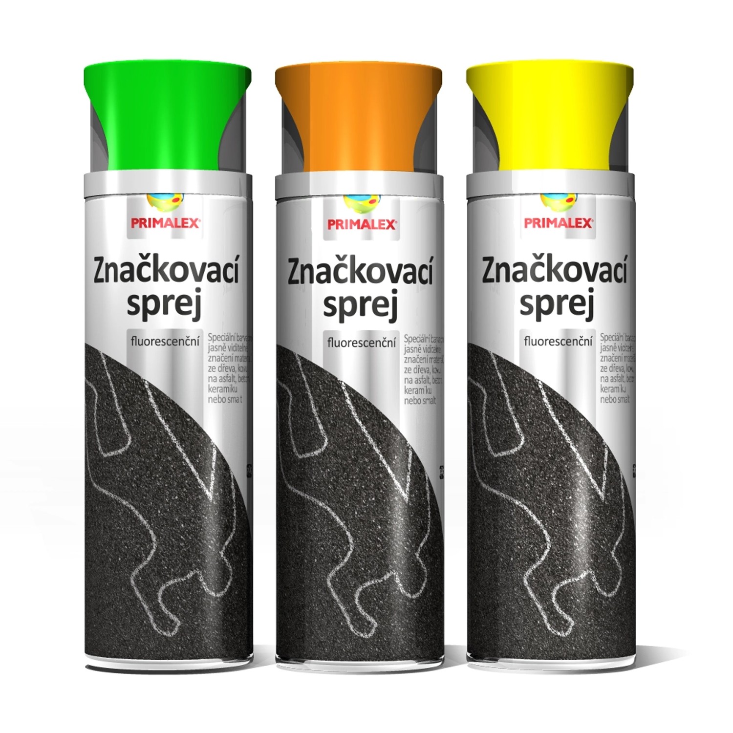 Primalex Sprej značkovací žlutá  500ml