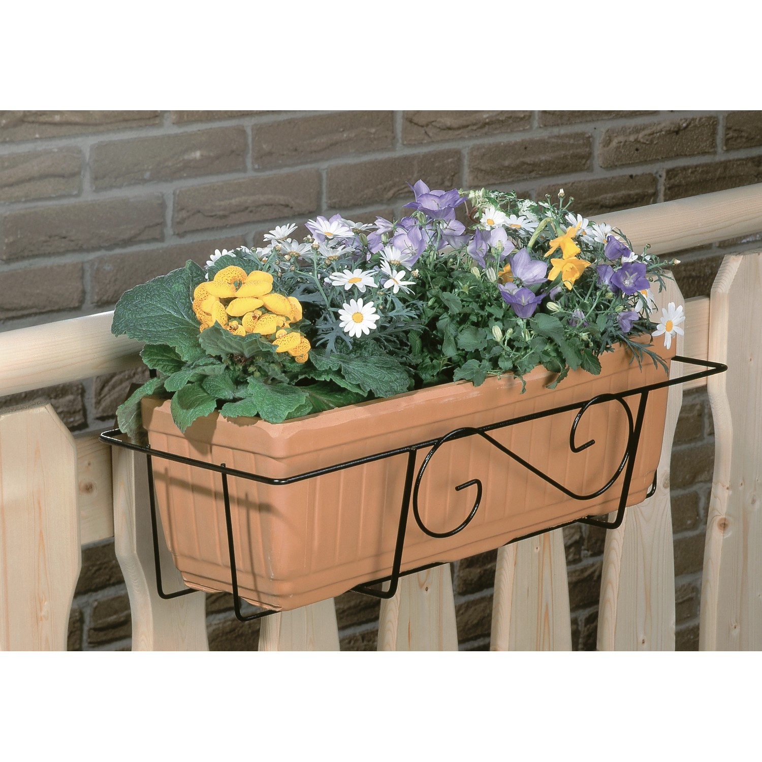 OBI Koš na balkónový truhlík, antracitová, 85 cm