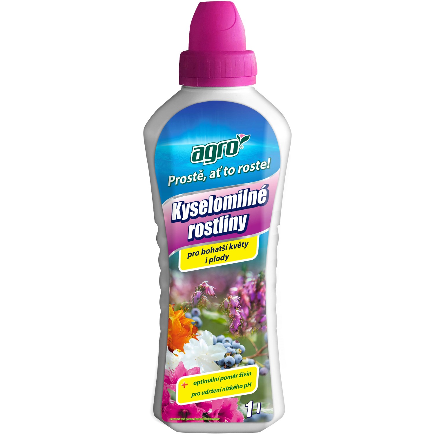 Agro kapalné hnojivo pro kyselomilné rostliny 1 l