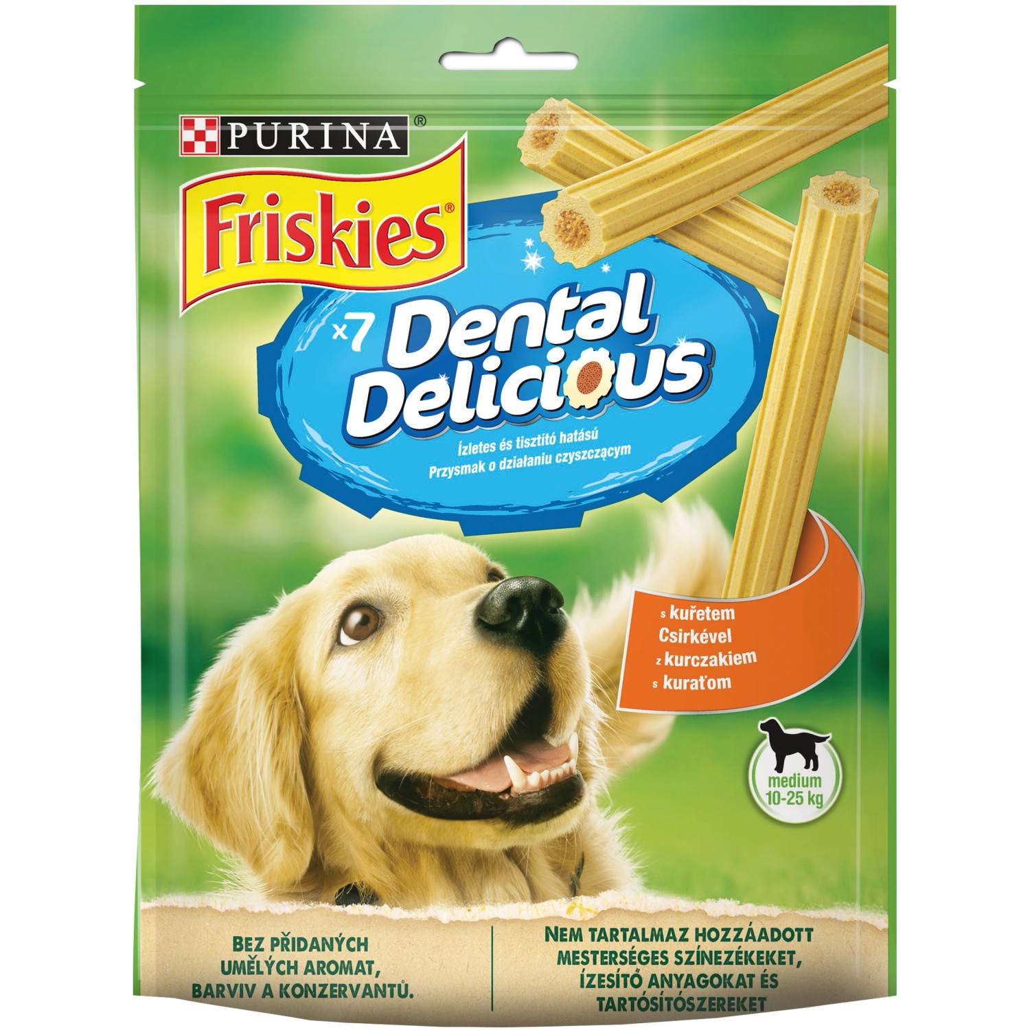 Friskies snack dog - Dental Delicious Medium&Large  200g