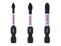 Bosch Sada šroubovacích nástavců Impact Control PH1, PH2, PH3, 3 ks, 1/4 Bosch Sada šroubovacích nástavců Impact Control PH1, PH2, PH3, 3 ks, 1/4