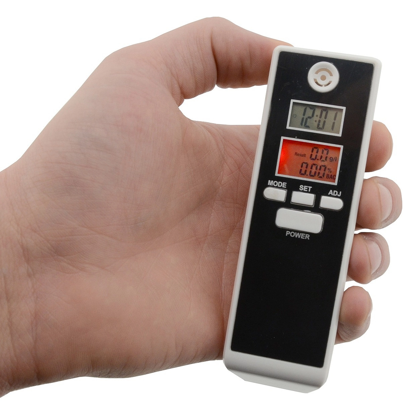 Compass Alkohol tester Black White digitální koupit v OBI