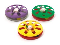 Hračka kočka Talíř plastový oboustranný s míčkem 24 cm Hračka kočka Talíř plastový oboustranný s míčkem 24 cm