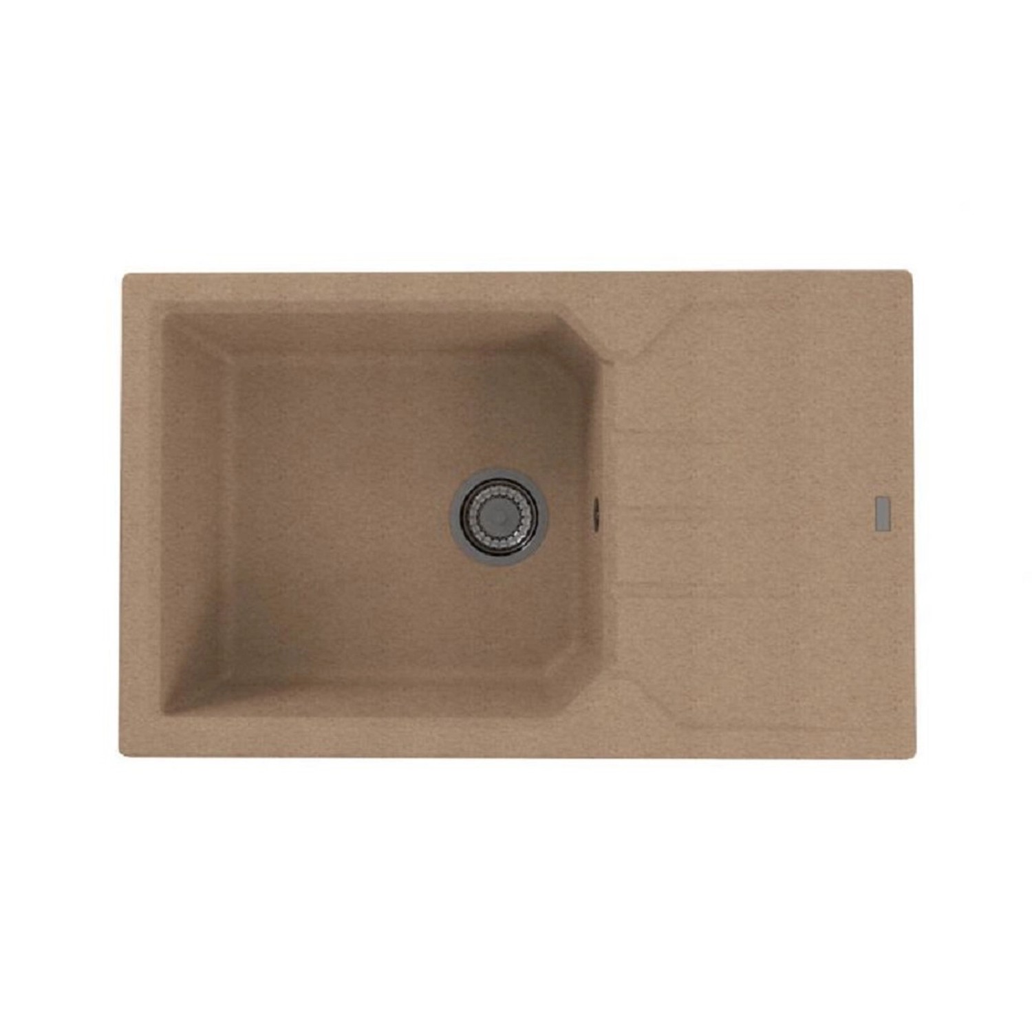 Alveus Granitový dřez Record 40, béžová, 78 x 48 cm