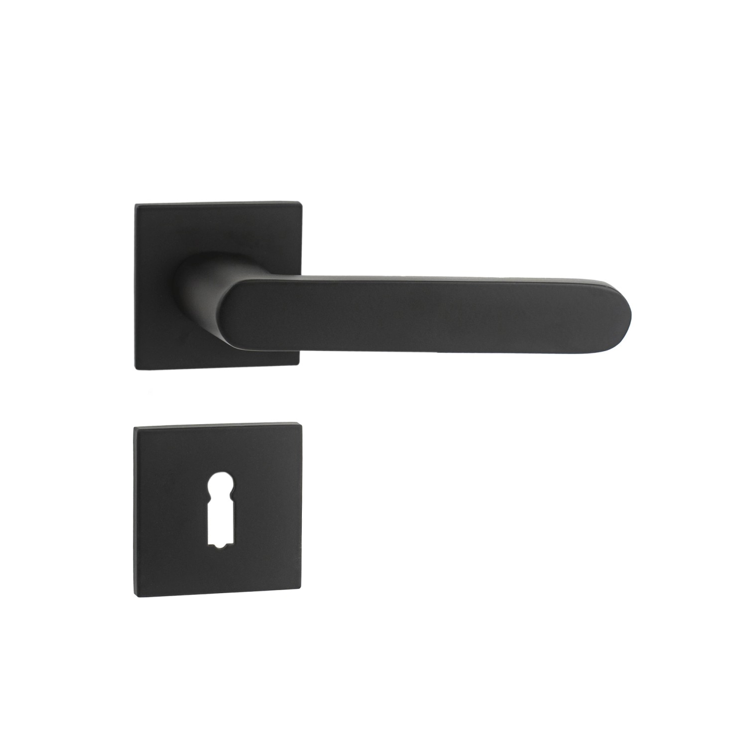 COBRA Štítové dveřní kování ENIX-S BB černé