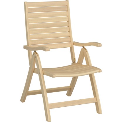 OBI Polohovatelná zahradní židle Canston akátové dřevo 82-106 x 60 x 75-101 cm