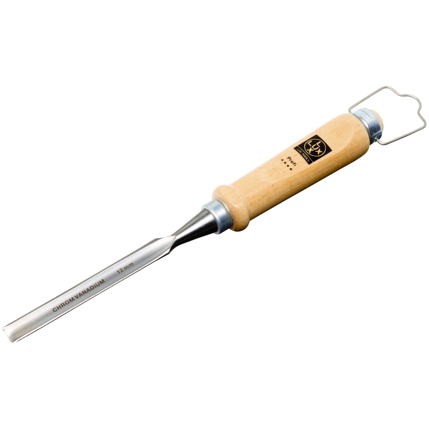 LUX Duté dláto 12 mm s dřevěnou rukojetí Comfort