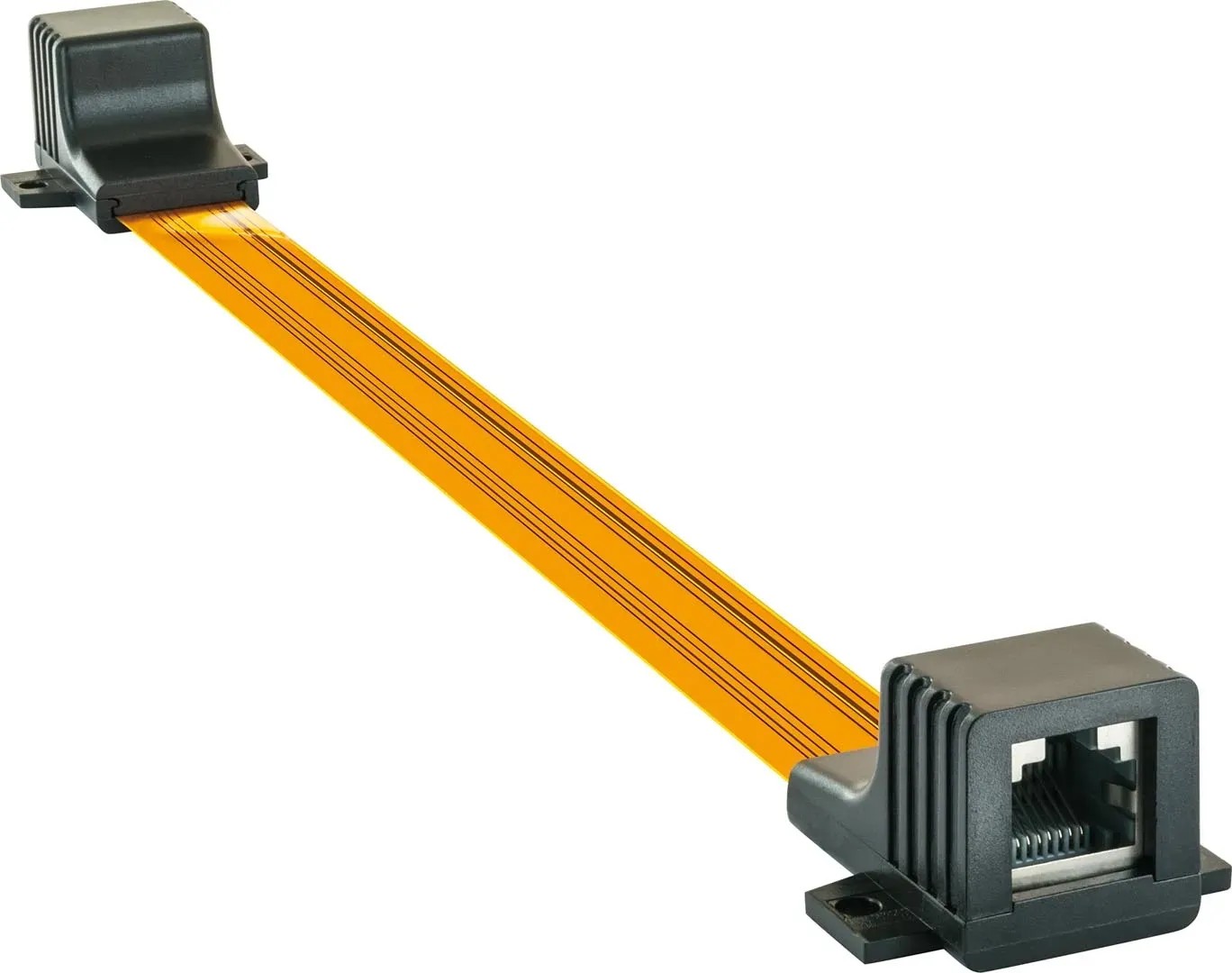Prechodka Rj45 Schwaiger Ultraplochá okenní síťová průchodka RJ45, 29,5 cm