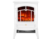 El Fuego Elektrický krb Como II bílý 1800/2000 W, 39 x 56,5 x 24 cm